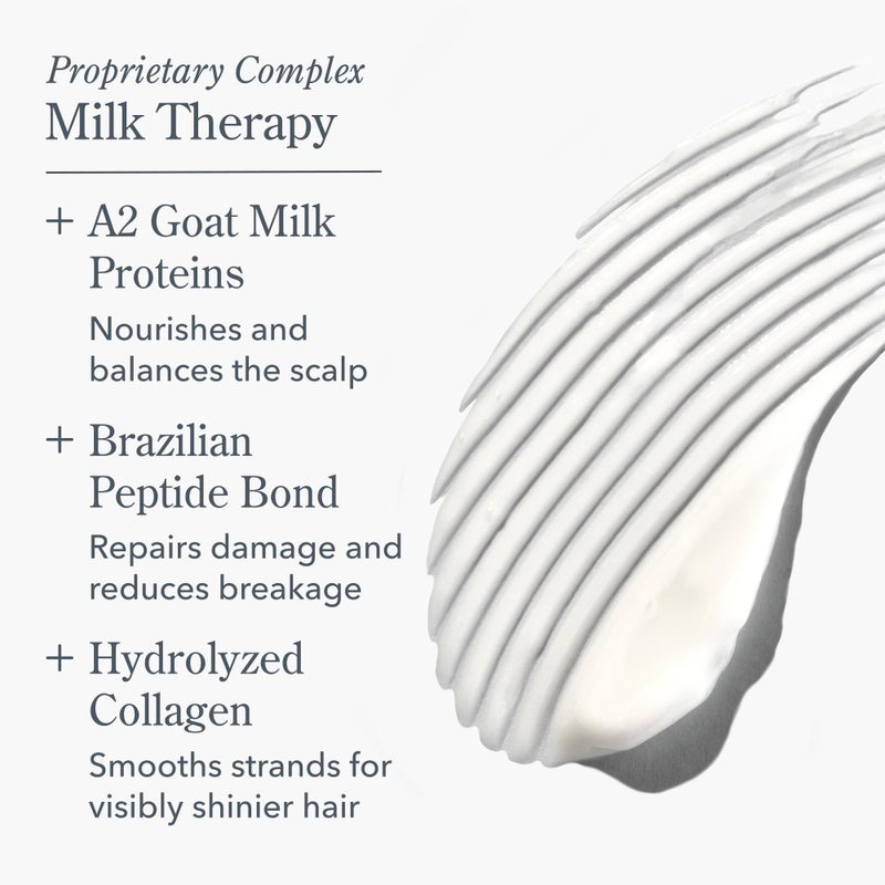 Beekman 1802 Milk Therapy Peptide Conditioner – Boosts Hair Softness & Shine with Goat Milk Proteins, Brazilian Flex Peptide Bond & Hydrolyzed Collagen, Safe for Color-Treated Hair, 8.45 fl oz - Image 3